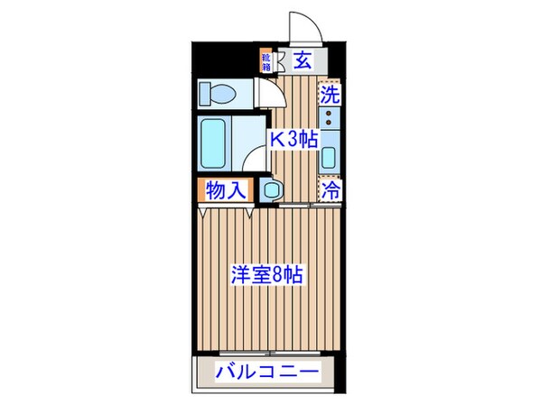 プランドビル本町の物件間取画像